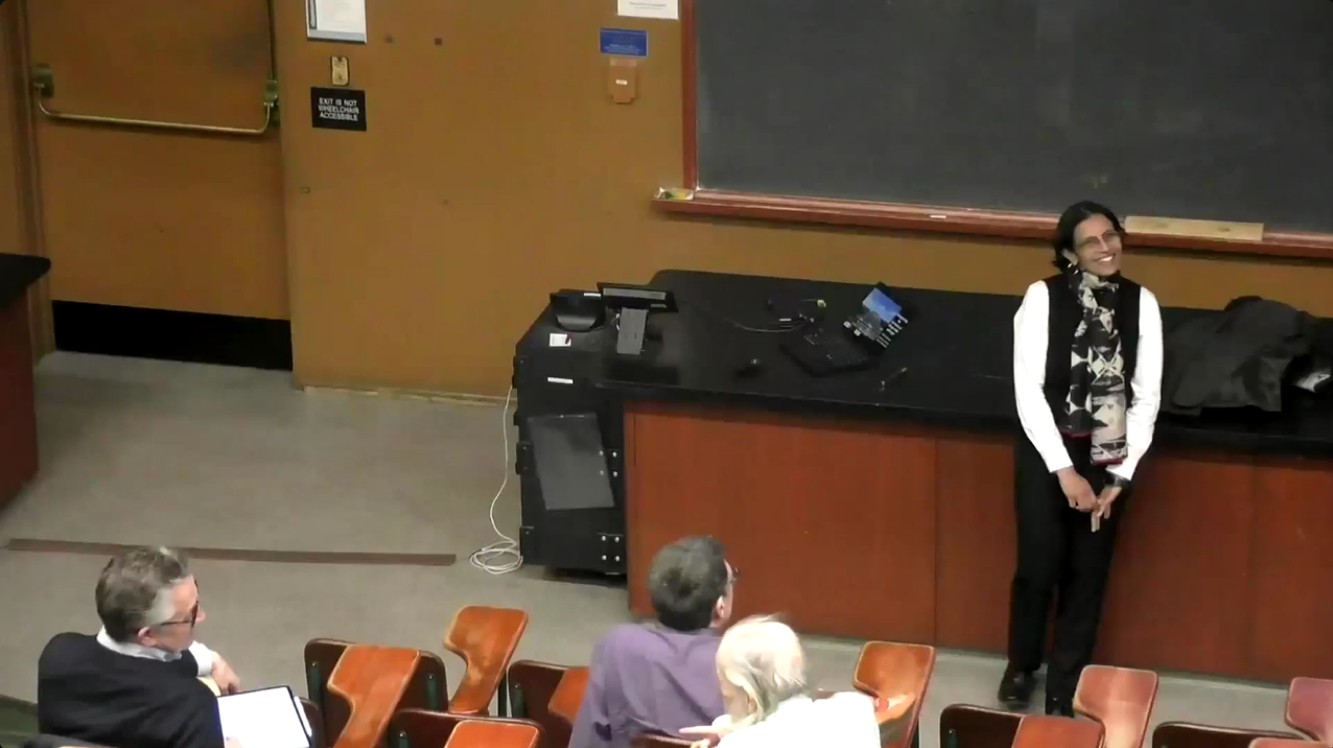 Vidya Delivers Berkeley Seminar