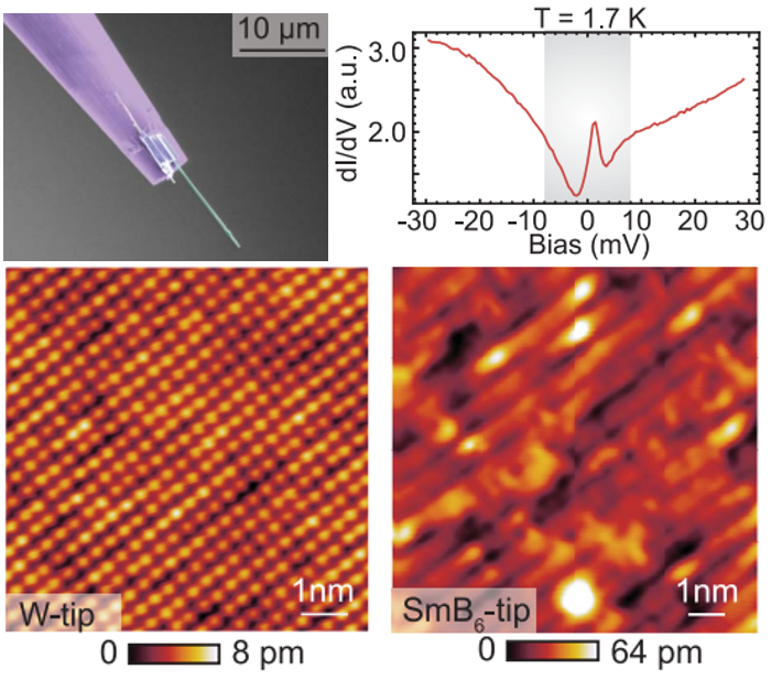 <center>Spin-Selective Tunneling from SmB6 Nanowires</center>